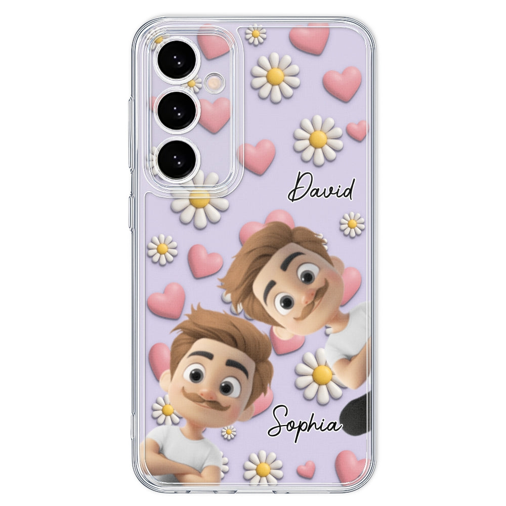 Grandkids Over Everything - Personalized 3D Effect Phone Case