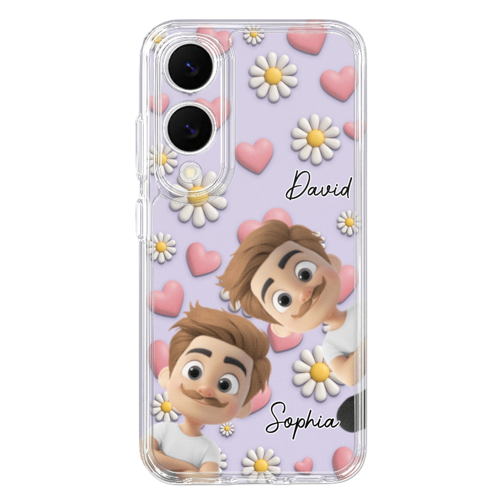 Grandkids Over Everything - Personalized 3D Effect Phone Case
