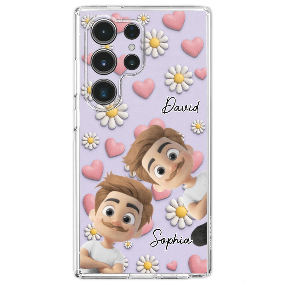 Grandkids Over Everything - Personalized 3D Effect Phone Case