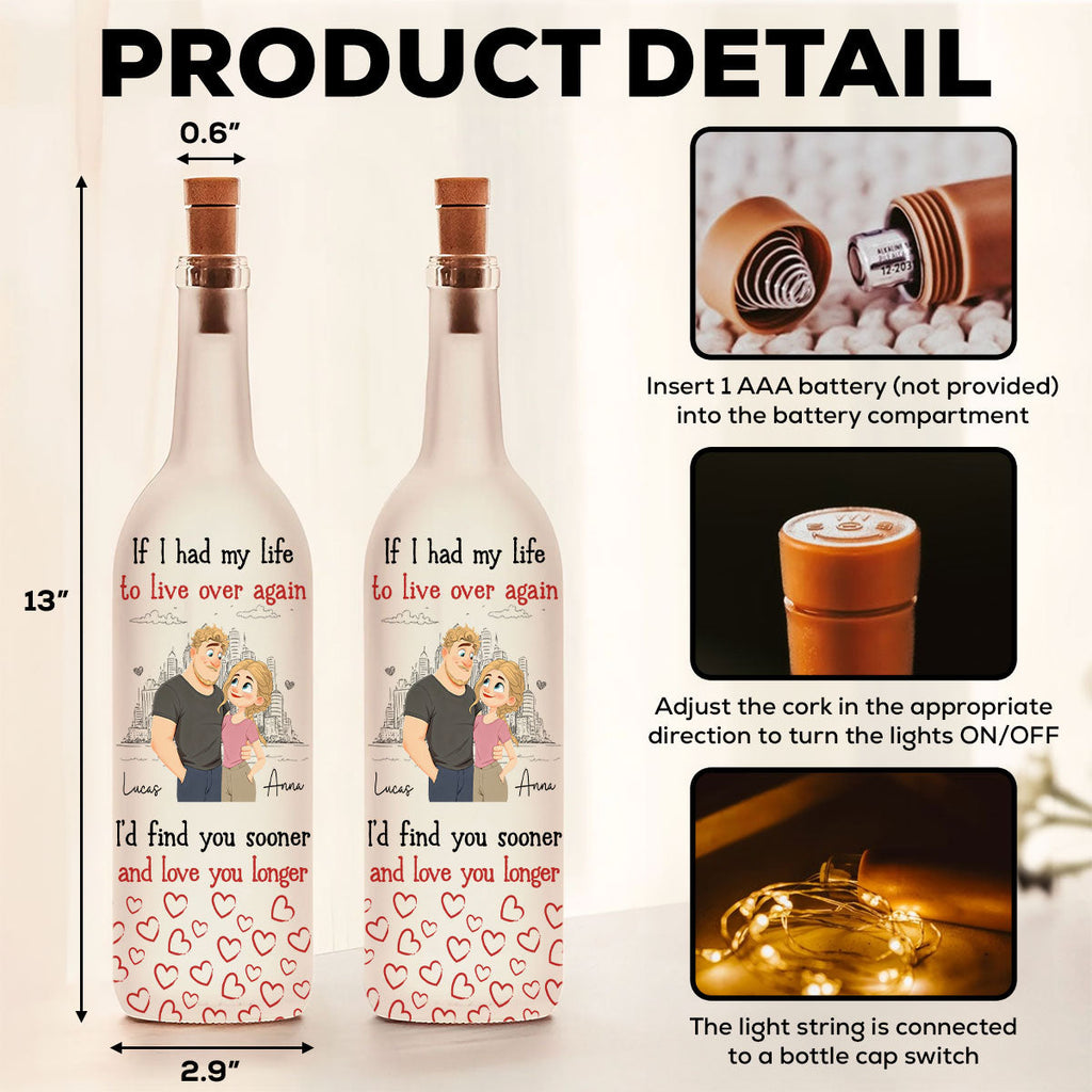 Love You So Much - Personalized Bottle Lamp