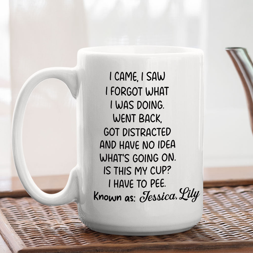Custom Best Friend, Christmas & Birthday Friendship Keepsake Gift • Is This My Cup - Personalized Coffee Mug