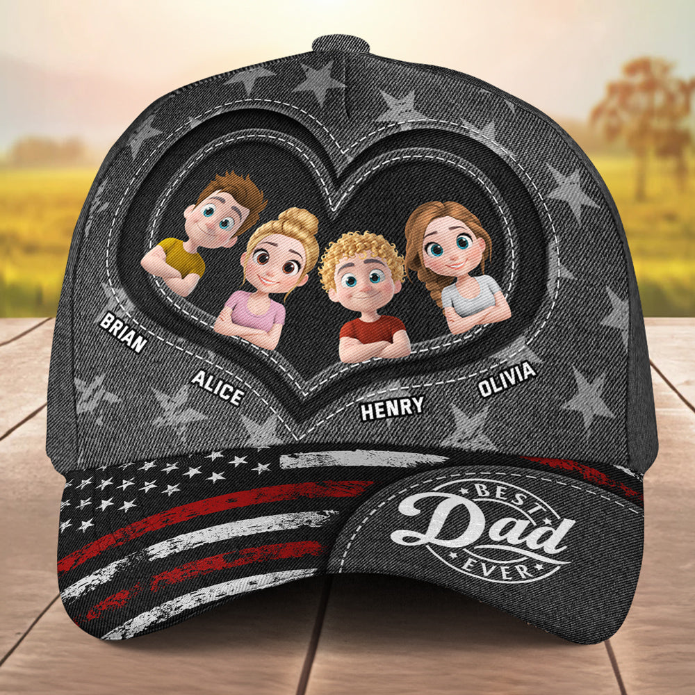 Greatest Dad Of All Time - Personalized Classic Cap