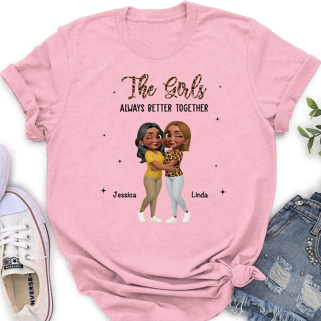 Custom Christmas & Birthday Gift For Sister • The Girls - Personalized Shirt