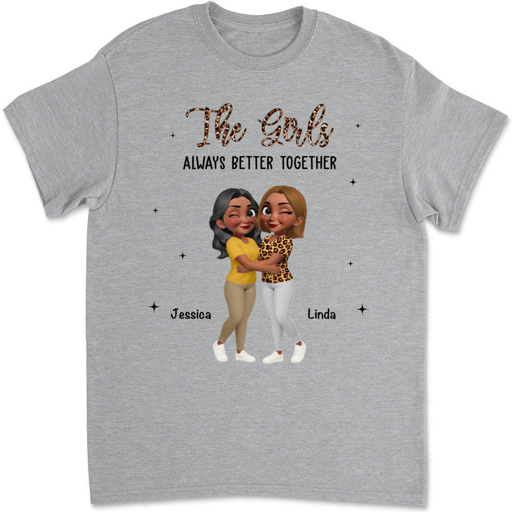 Custom Christmas & Birthday Gift For Sister • The Girls - Personalized Shirt