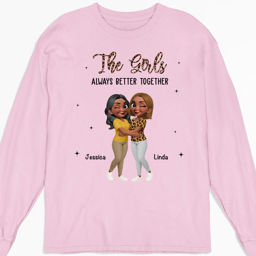 Custom Christmas & Birthday Gift For Sister • The Girls - Personalized Shirt