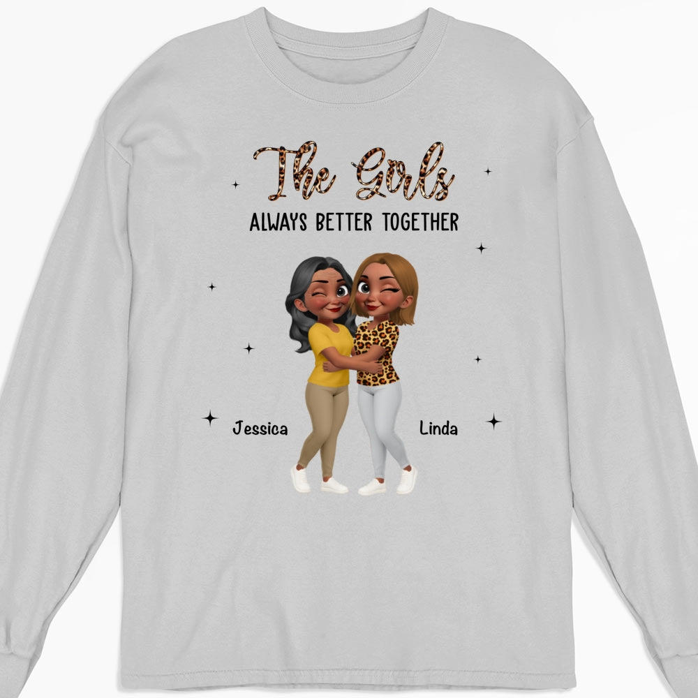 Custom Christmas & Birthday Gift For Sister • The Girls - Personalized Shirt