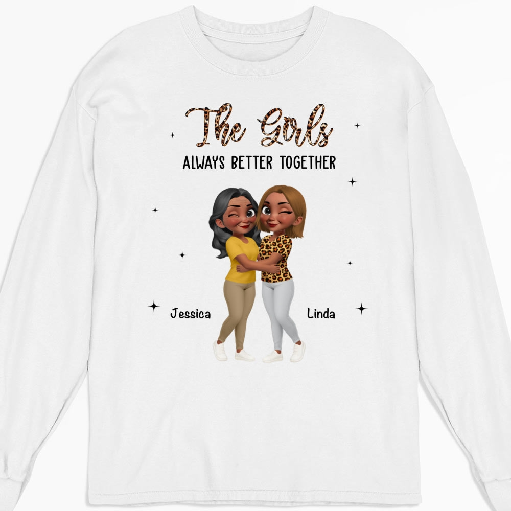 Custom Christmas & Birthday Gift For Sister • The Girls - Personalized Shirt