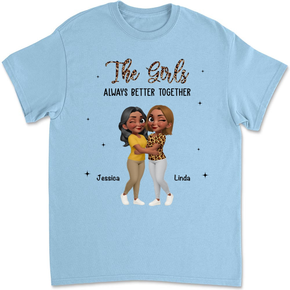 Custom Christmas & Birthday Gift For Sister • The Girls - Personalized Shirt