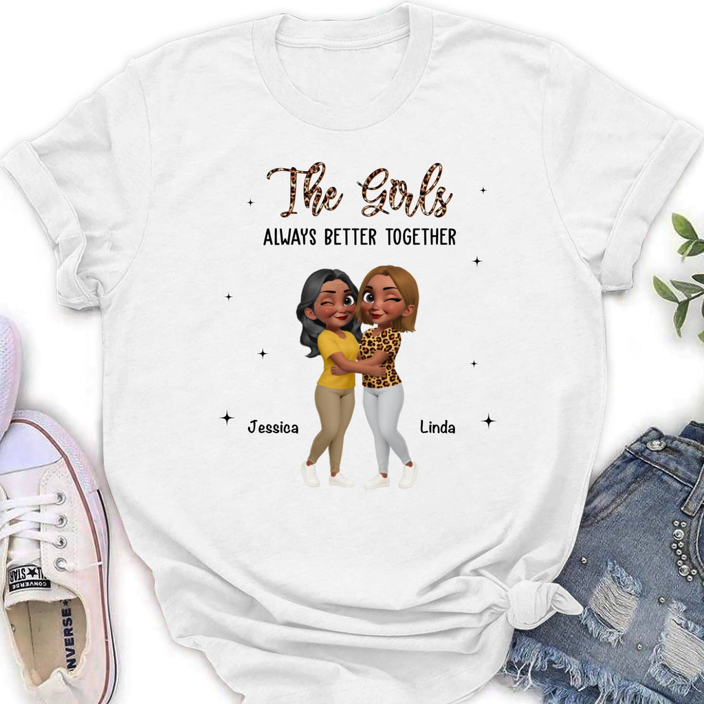 Custom Christmas & Birthday Gift For Sister • The Girls - Personalized Shirt