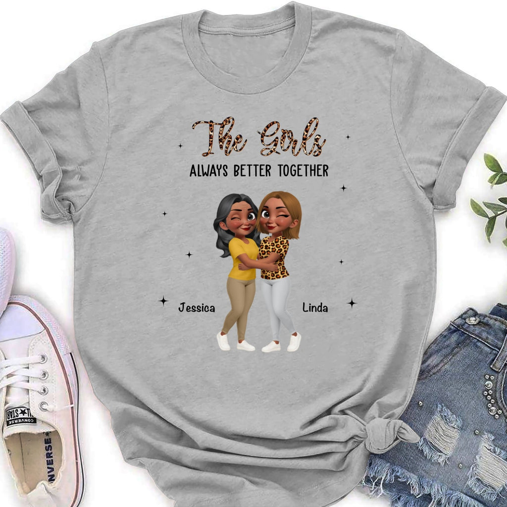 Custom Christmas & Birthday Gift For Sister • The Girls - Personalized Shirt