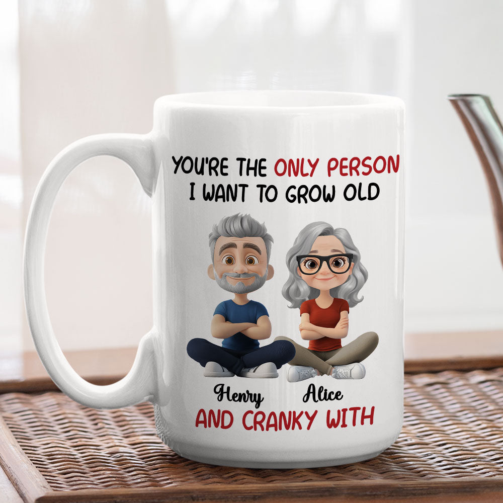 Custom Anniversary Keepsake Gifts For Couple • The Only One - Personalized Coffee Mug