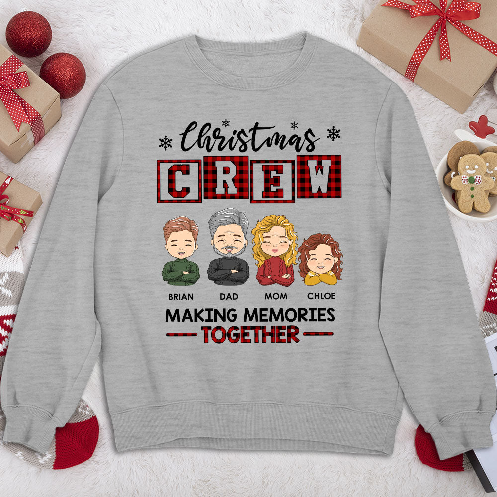 Custom Christmas & Birthday Keepsake Gift • Christmas Crew - Personalized Shirt