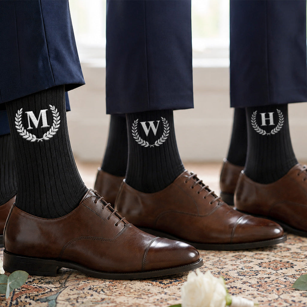 The Man - Personalized Men Socks - Gifts For Groomsmen, Wedding Gifts