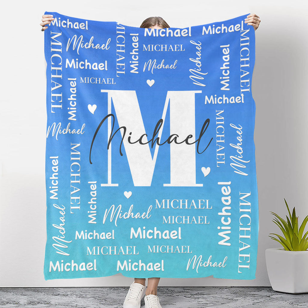Sweet Little Names - Personalized Fleece Blanket