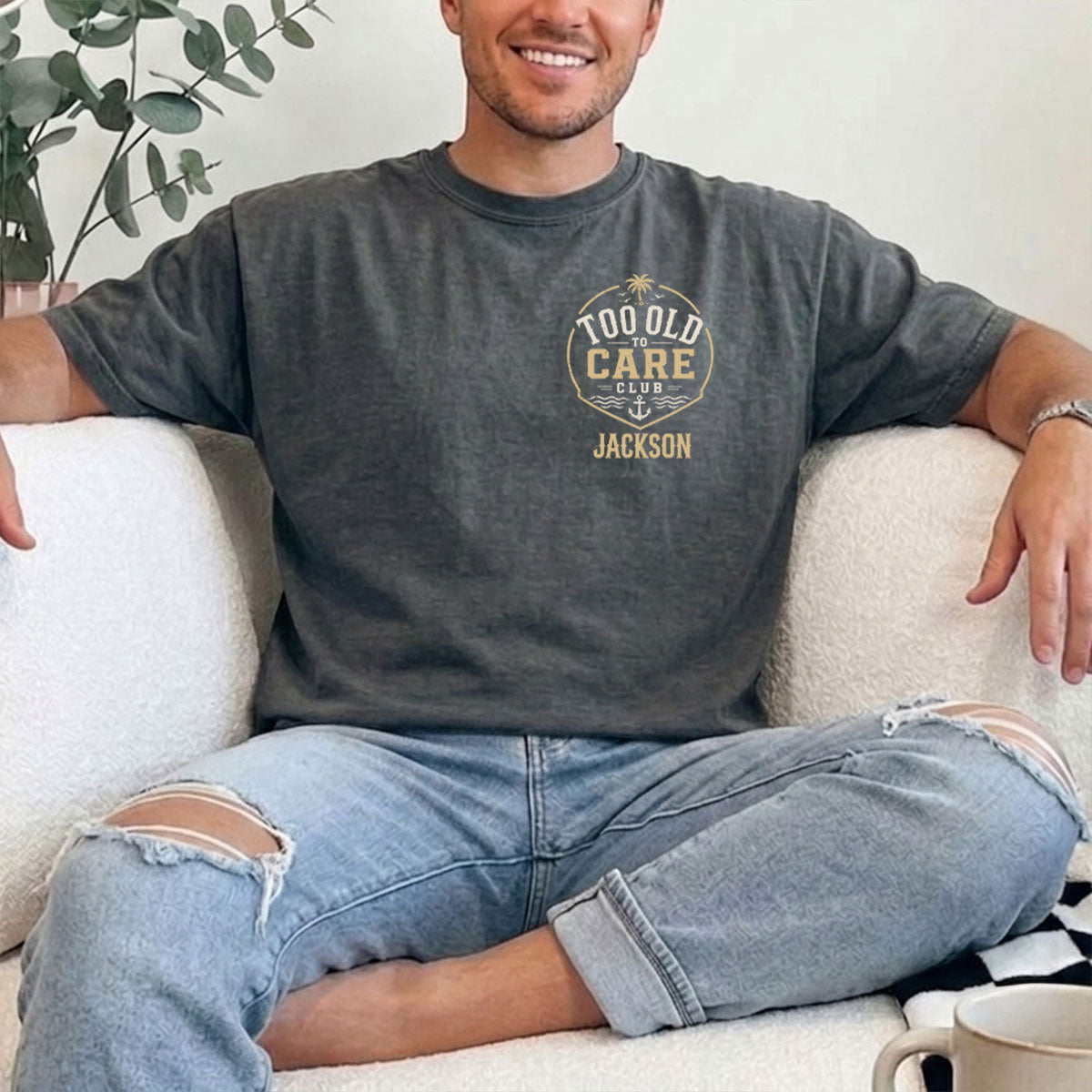 Custom Christmas & Birthday Keepsake Gift • Not My Problem Vacation - Personalized Shirt