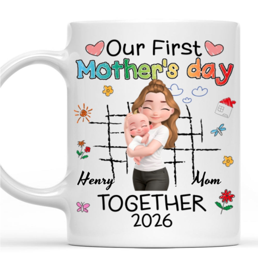 Custom Anniversary Keepsake Gifts For Couple • You Made Our Family Complete - Personalized Coffee Mug