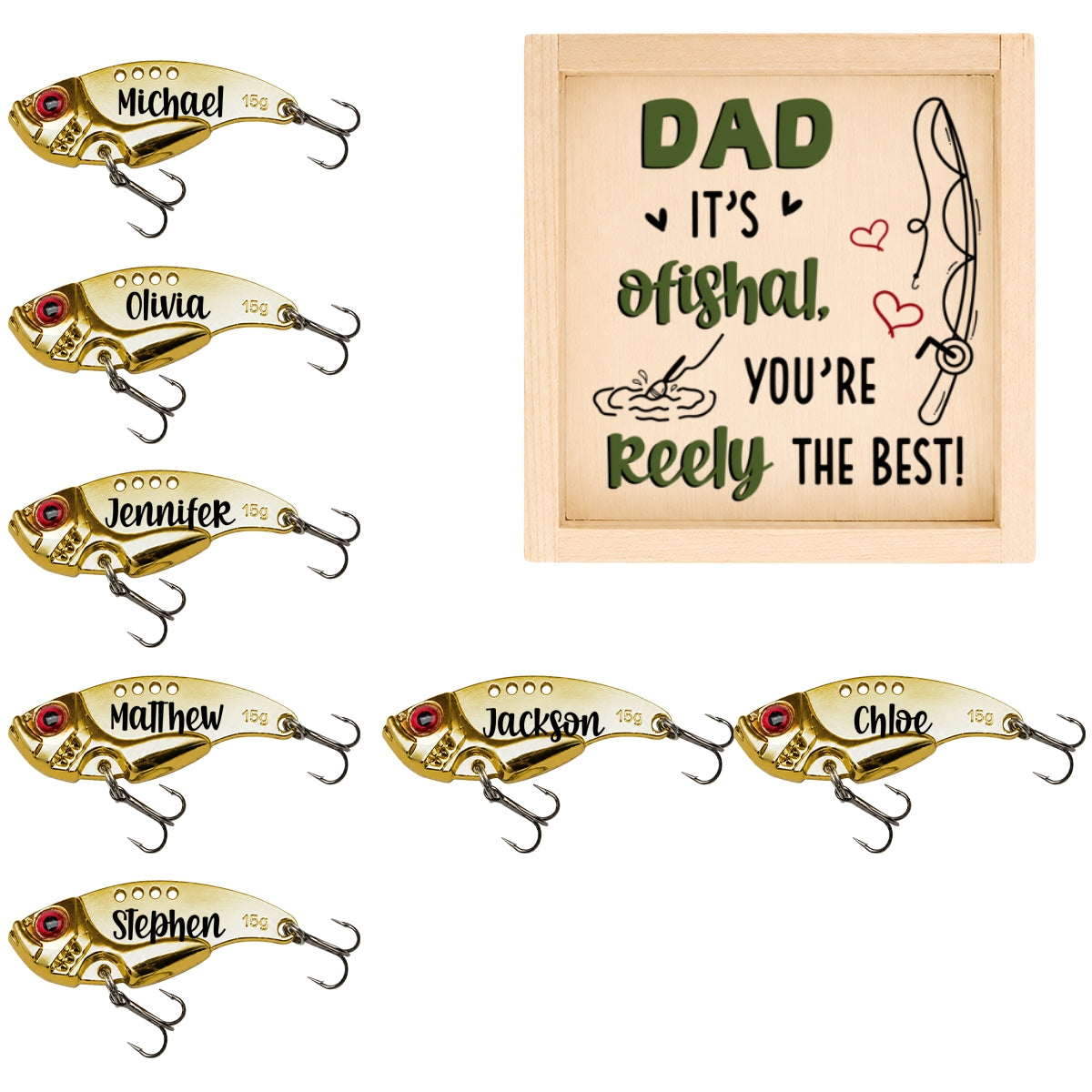 It's Ofishal 2 - Personalized Fishing Lure