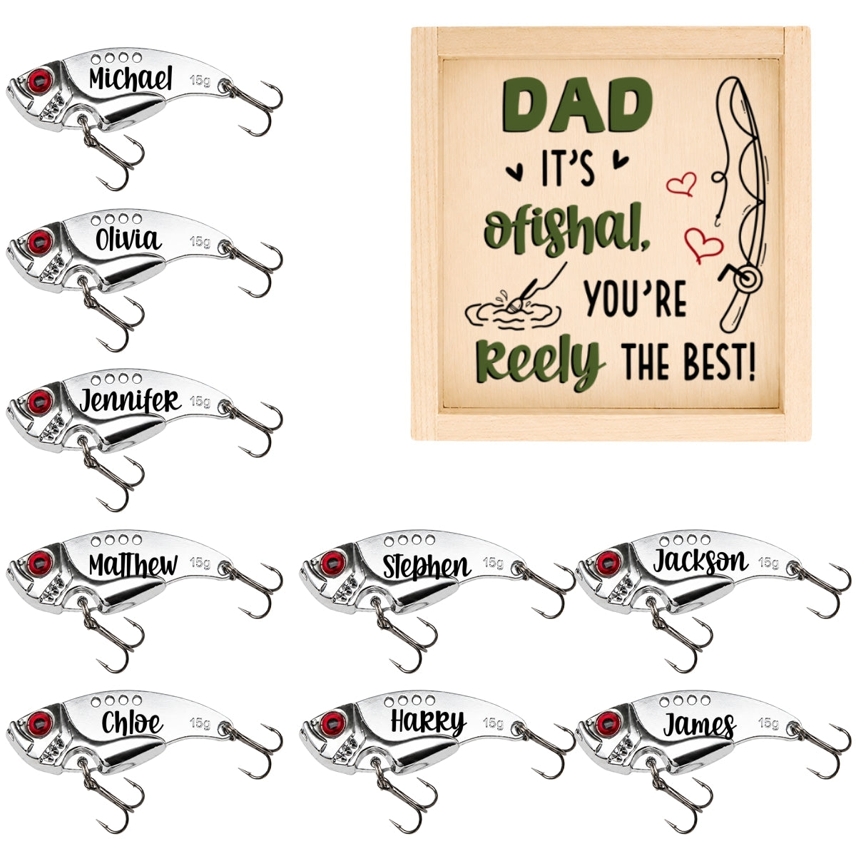 It's Ofishal 2 - Personalized Fishing Lure