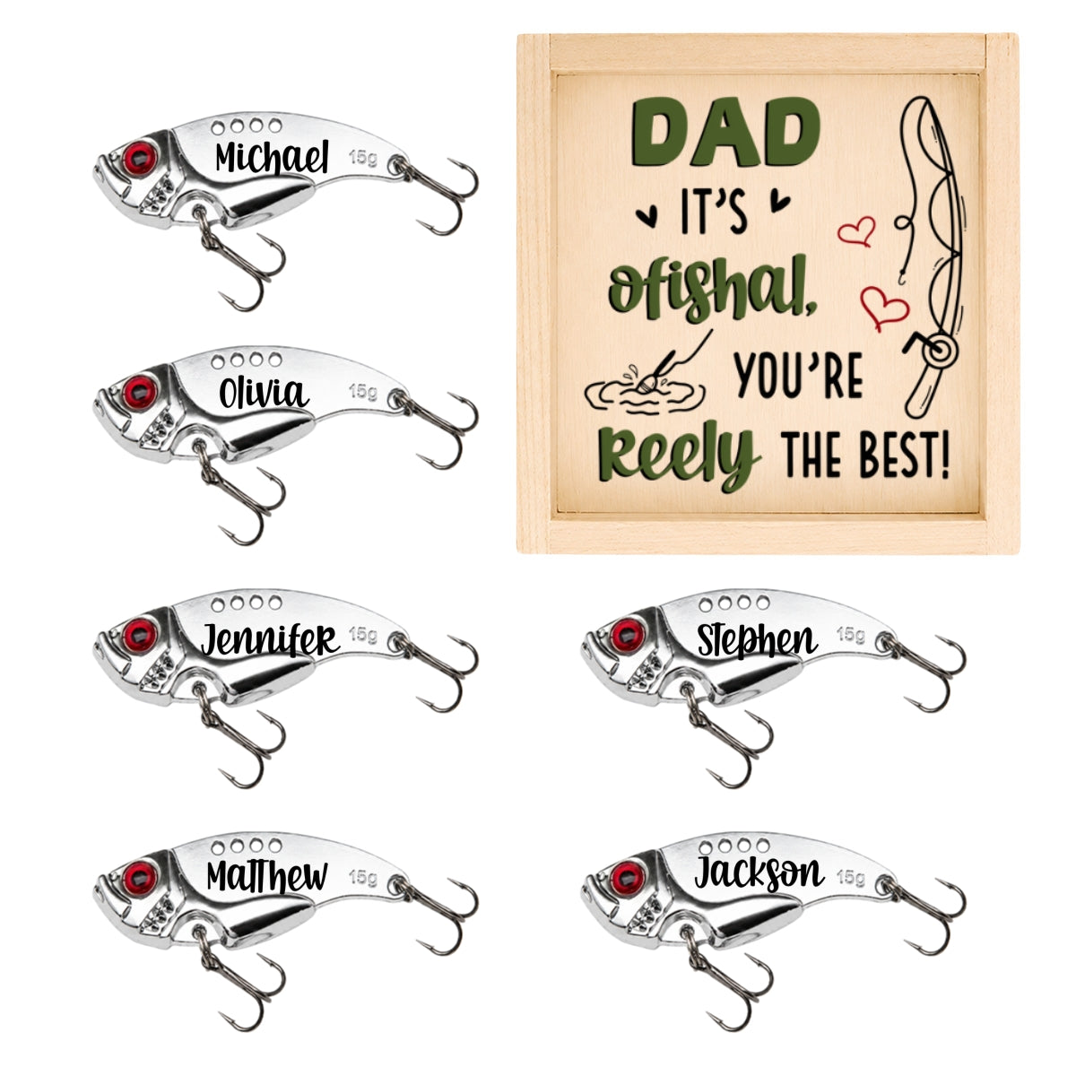 It's Ofishal 2 - Personalized Fishing Lure
