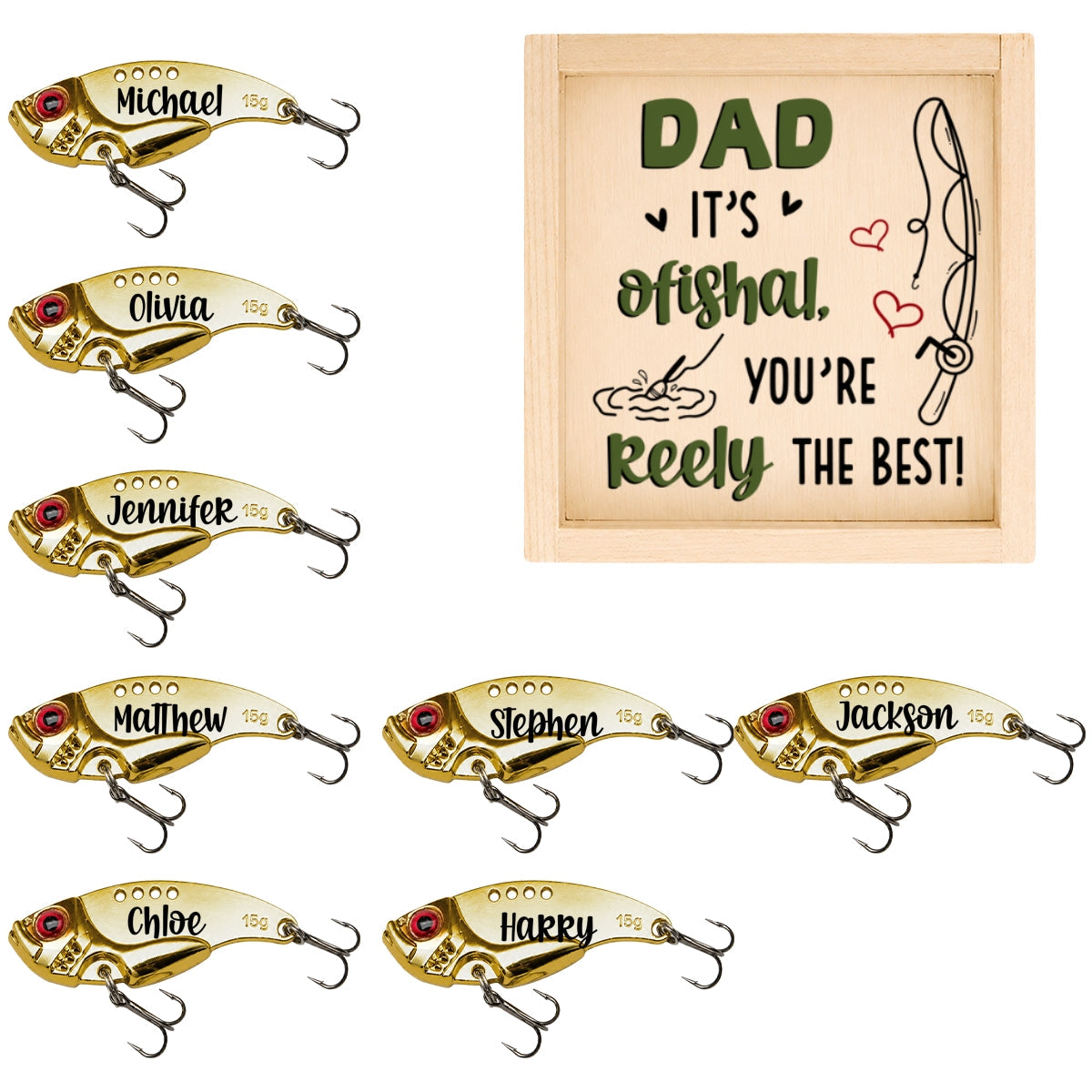 It's Ofishal 2 - Personalized Fishing Lure
