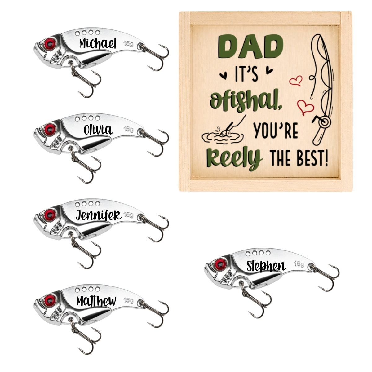 It's Ofishal 2 - Personalized Fishing Lure