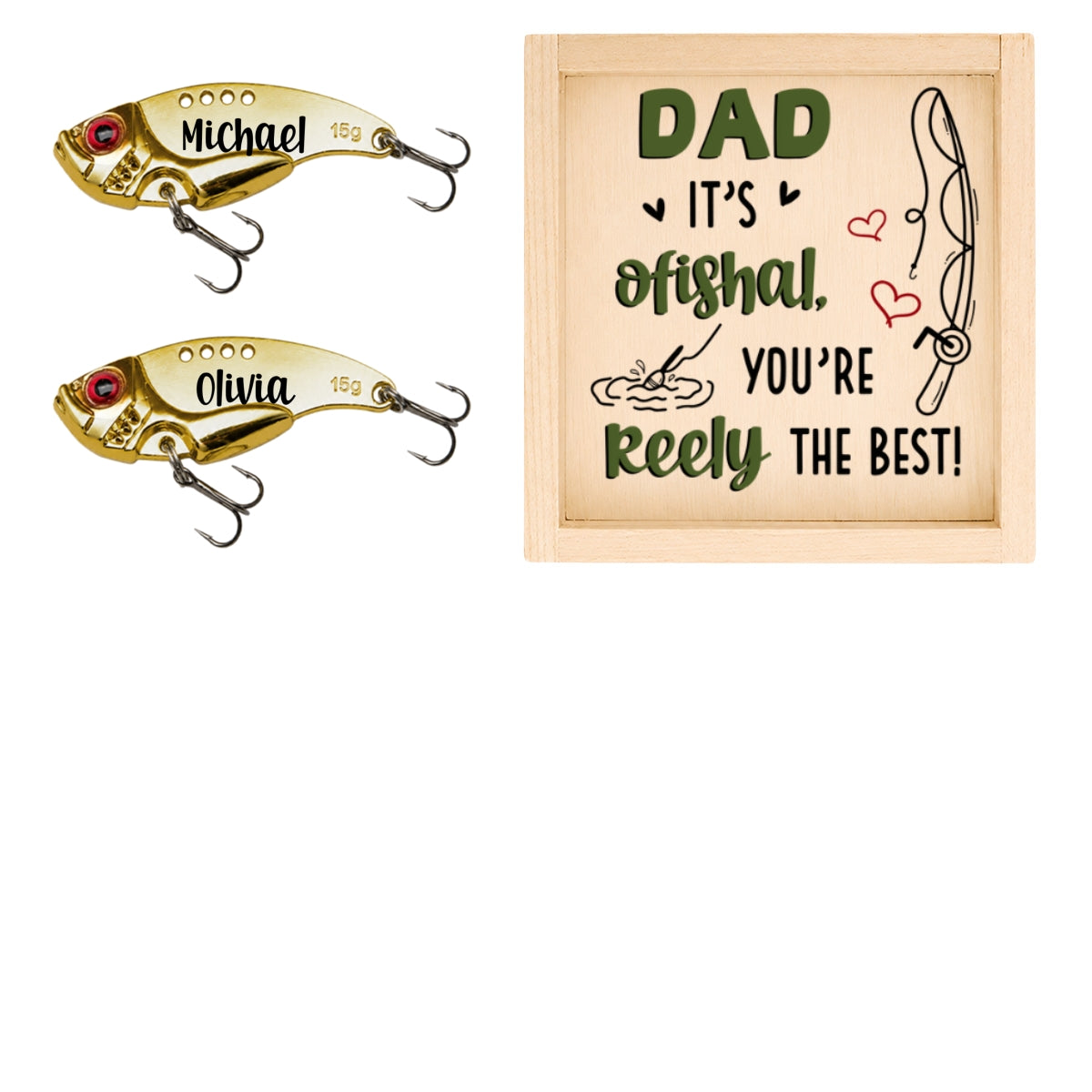 It's Ofishal 2 - Personalized Fishing Lure