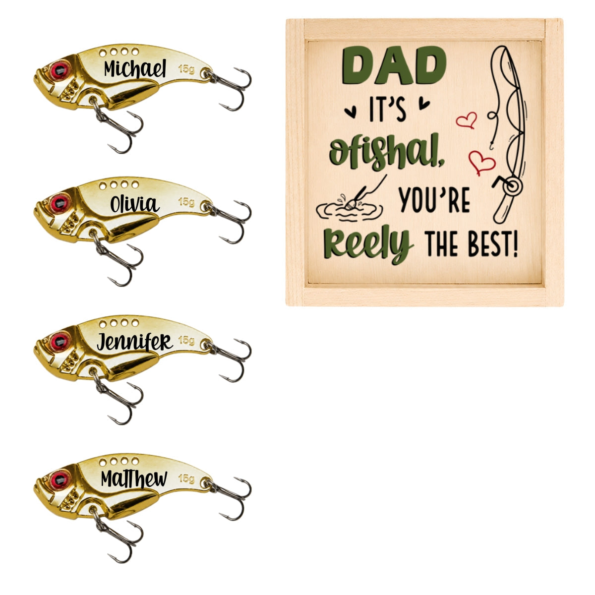 It's Ofishal 2 - Personalized Fishing Lure