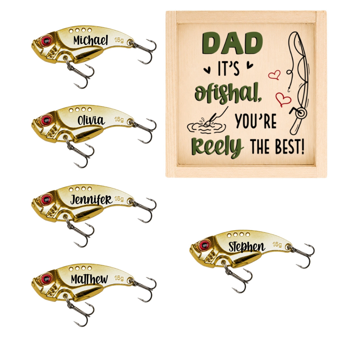 It's Ofishal 2 - Personalized Fishing Lure