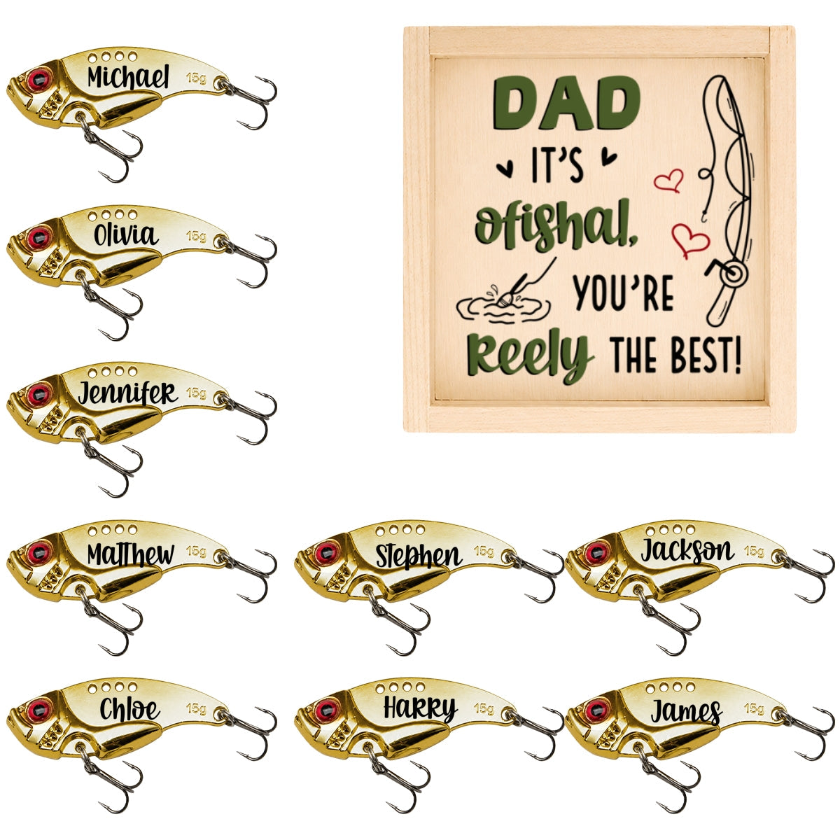 It's Ofishal 2 - Personalized Fishing Lure