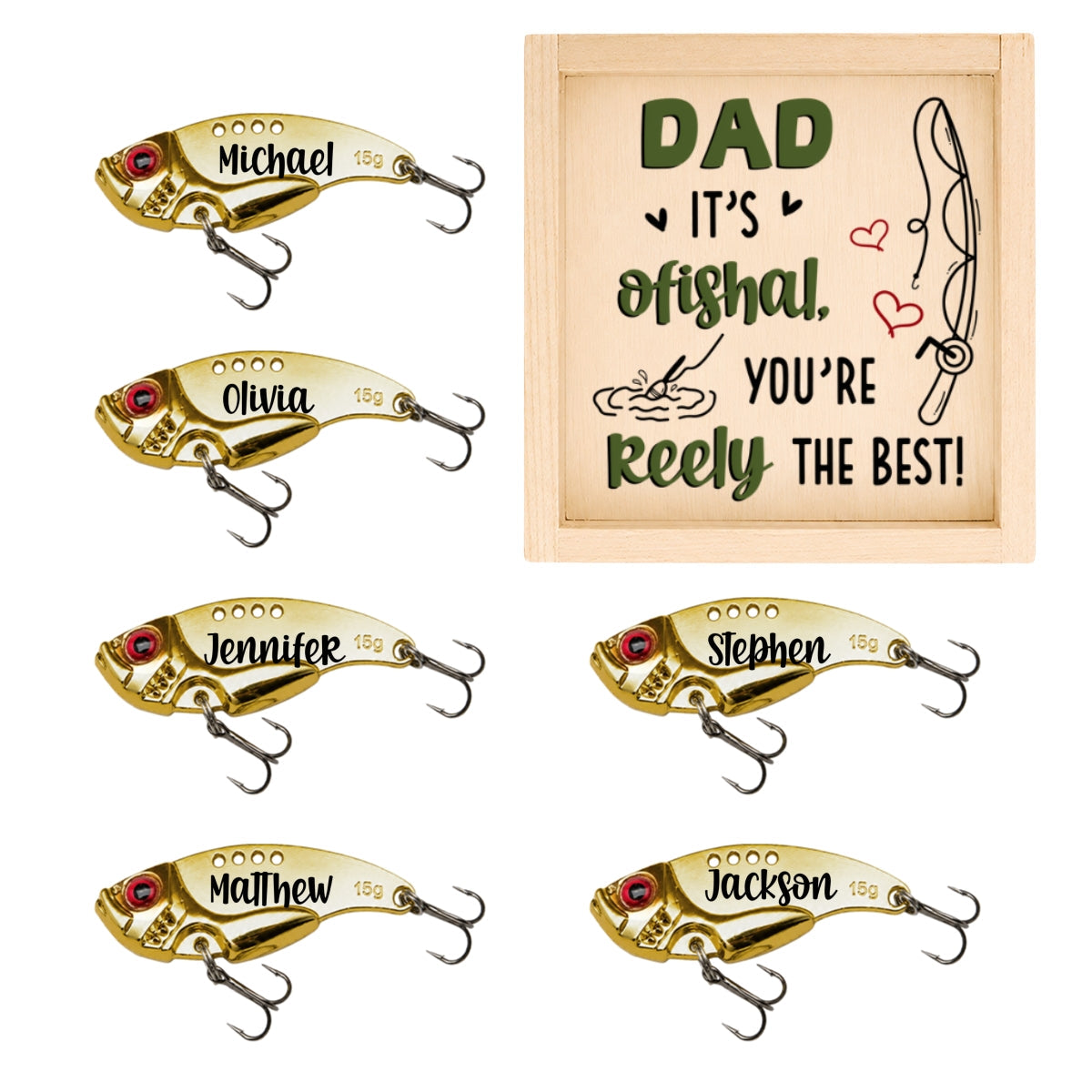It's Ofishal 2 - Personalized Fishing Lure