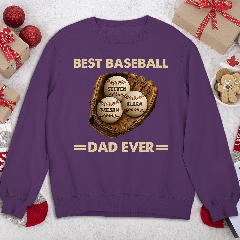 Custom Father's Day, Special Gift for Dad & Grandpa • Baseball Dad - Personalized Shirt