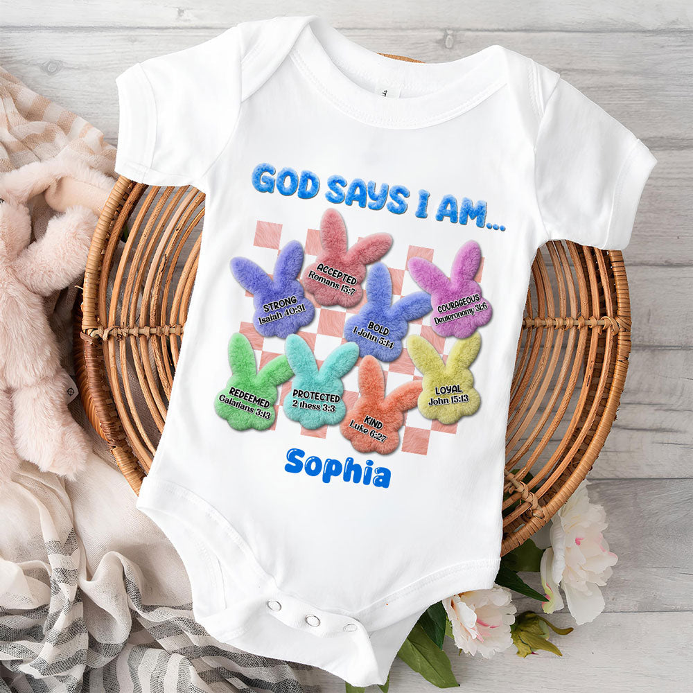 Easter Bible - Personalized Baby Onesie
