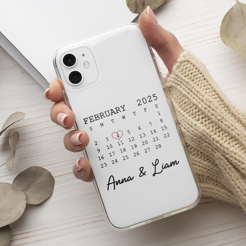 Save The Date Forever - Personalized Phone Case