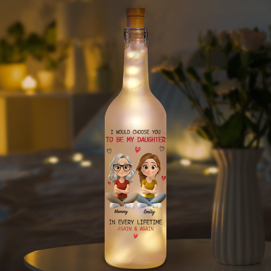 Always Choose You - Personalized Bottle Lamp