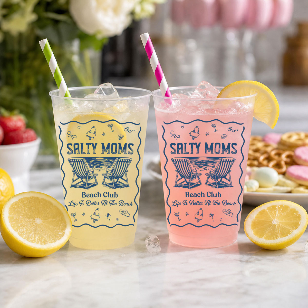 Girls Just Wanna Have Sun - Personalized Frosted Cup