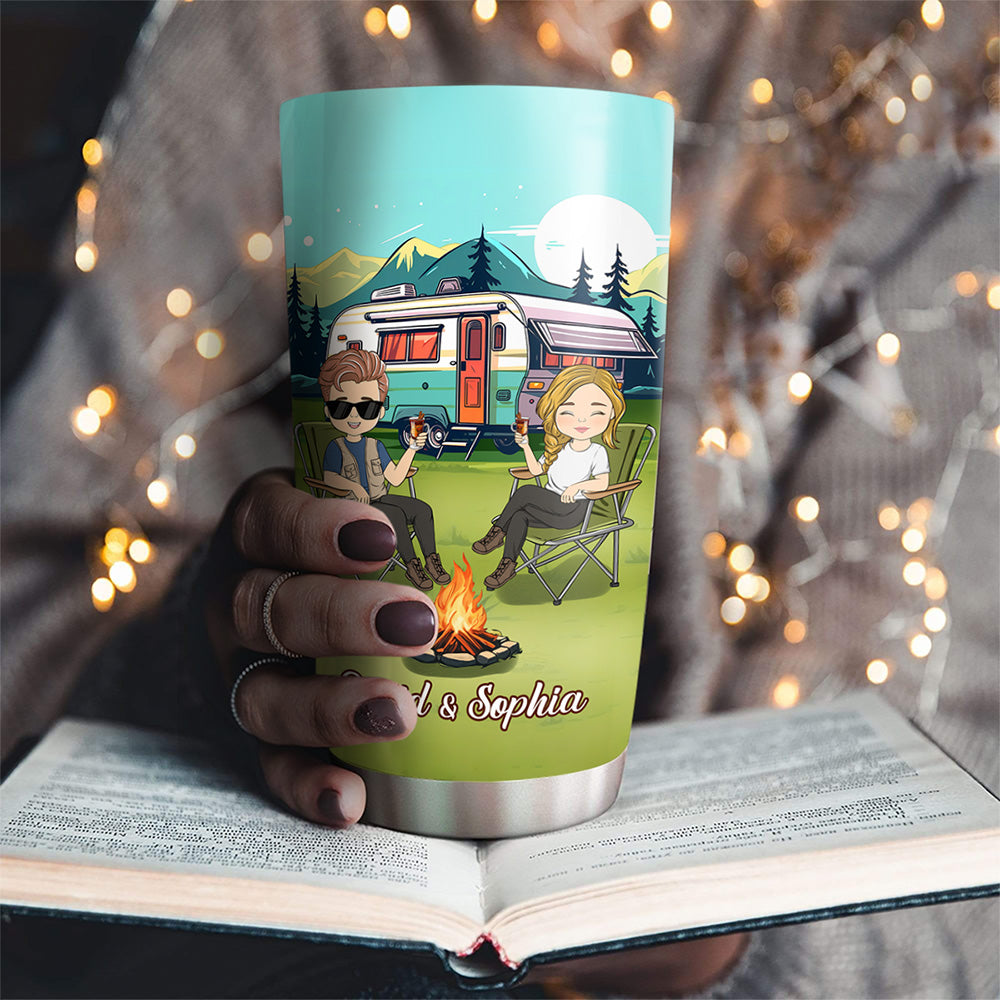 Camping Partners For Life - Personalized Tumbler