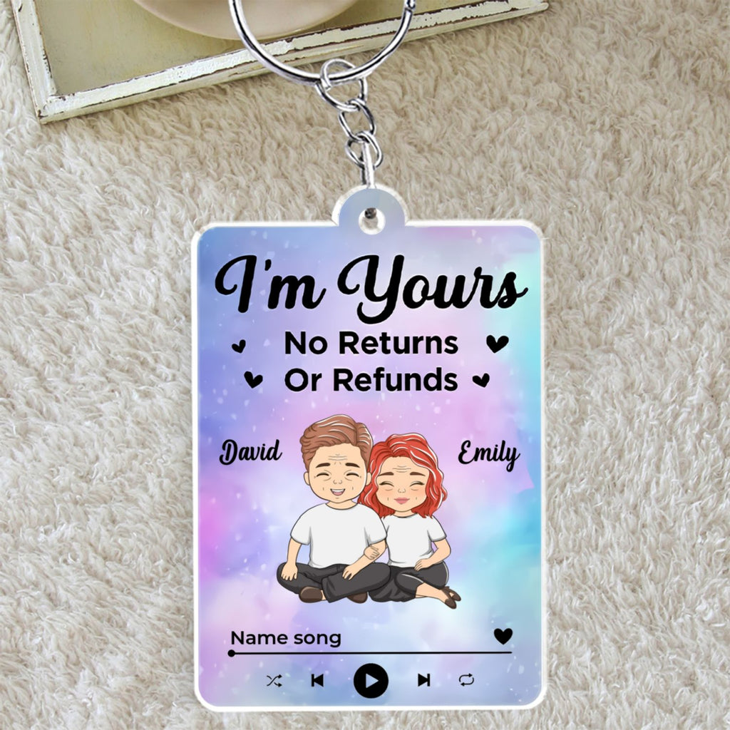 Couple Favorite Song - Personalized Acrylic Keychain