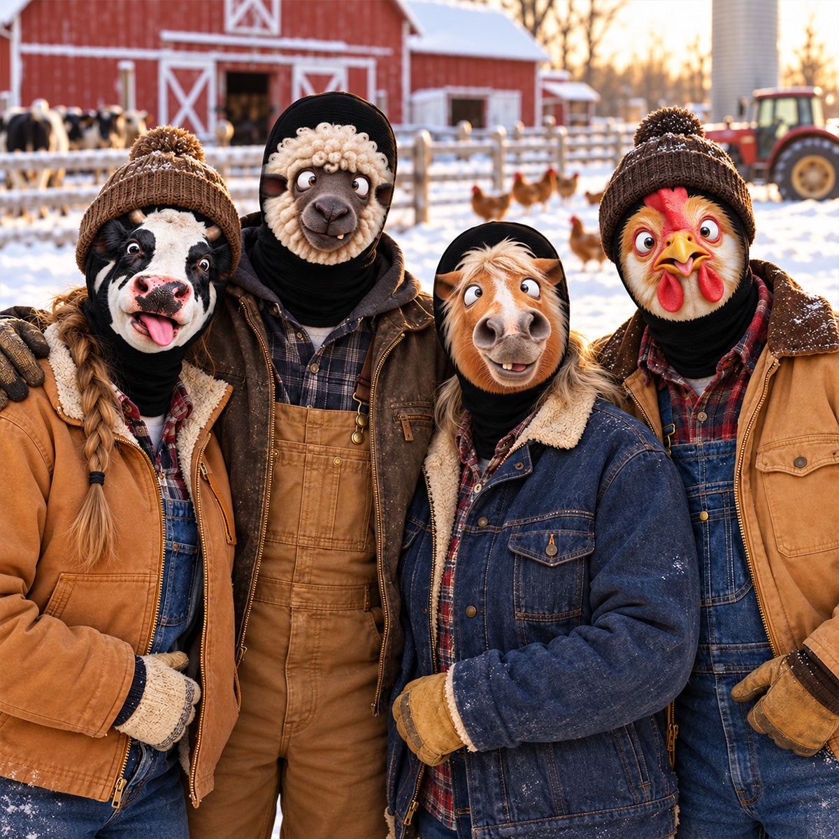 Barnyard Crew - Personalized Balaclava Mask