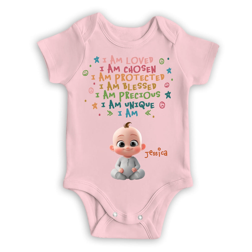 I am Loved - Personalized Baby Onesie
