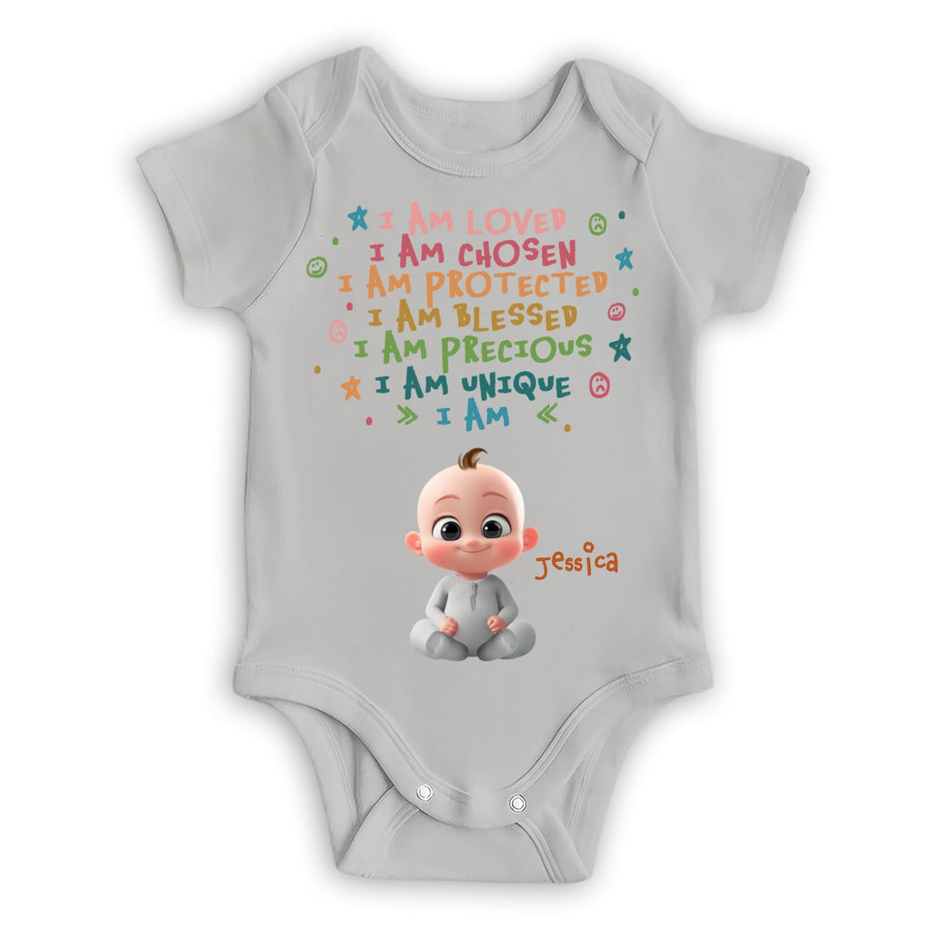 I am Loved - Personalized Baby Onesie