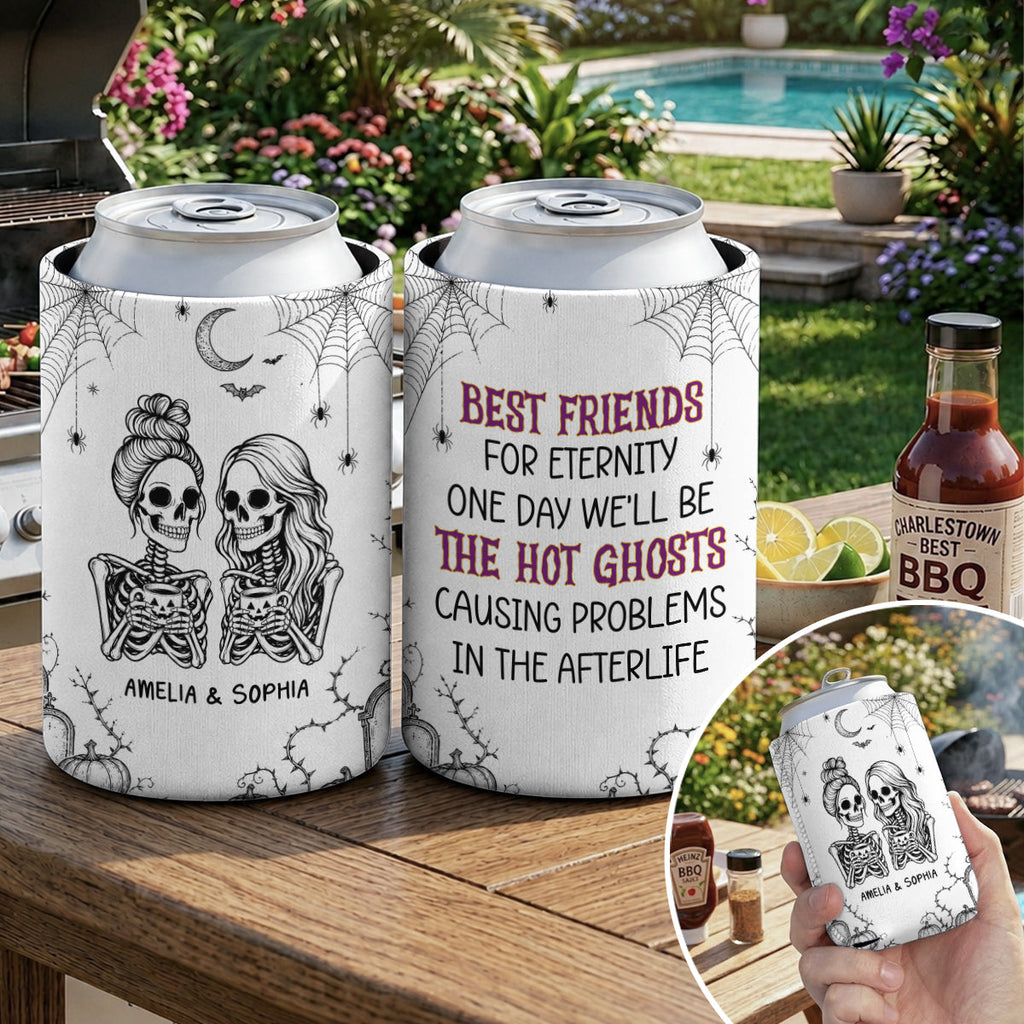 Partners in Fright - Personalized Skinny Can Cooler