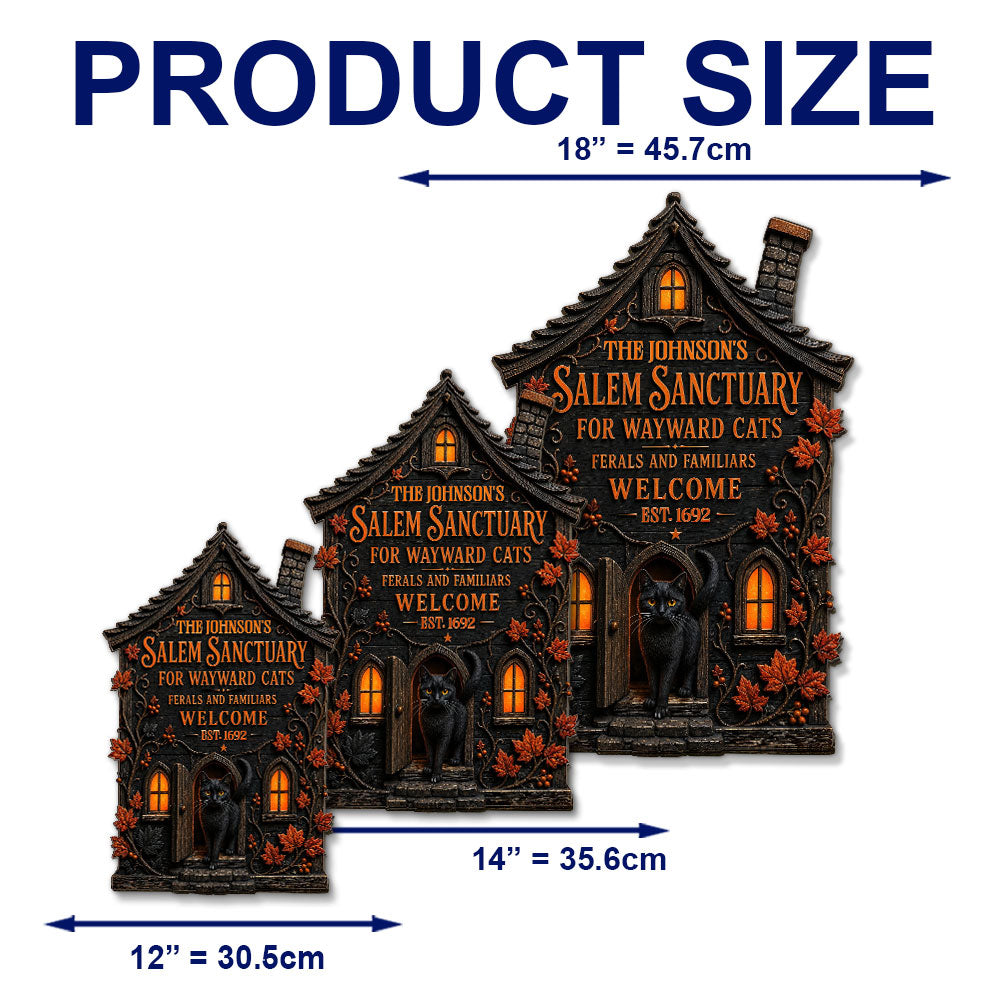 Ferals And Familiars - Personalized Wood Sign