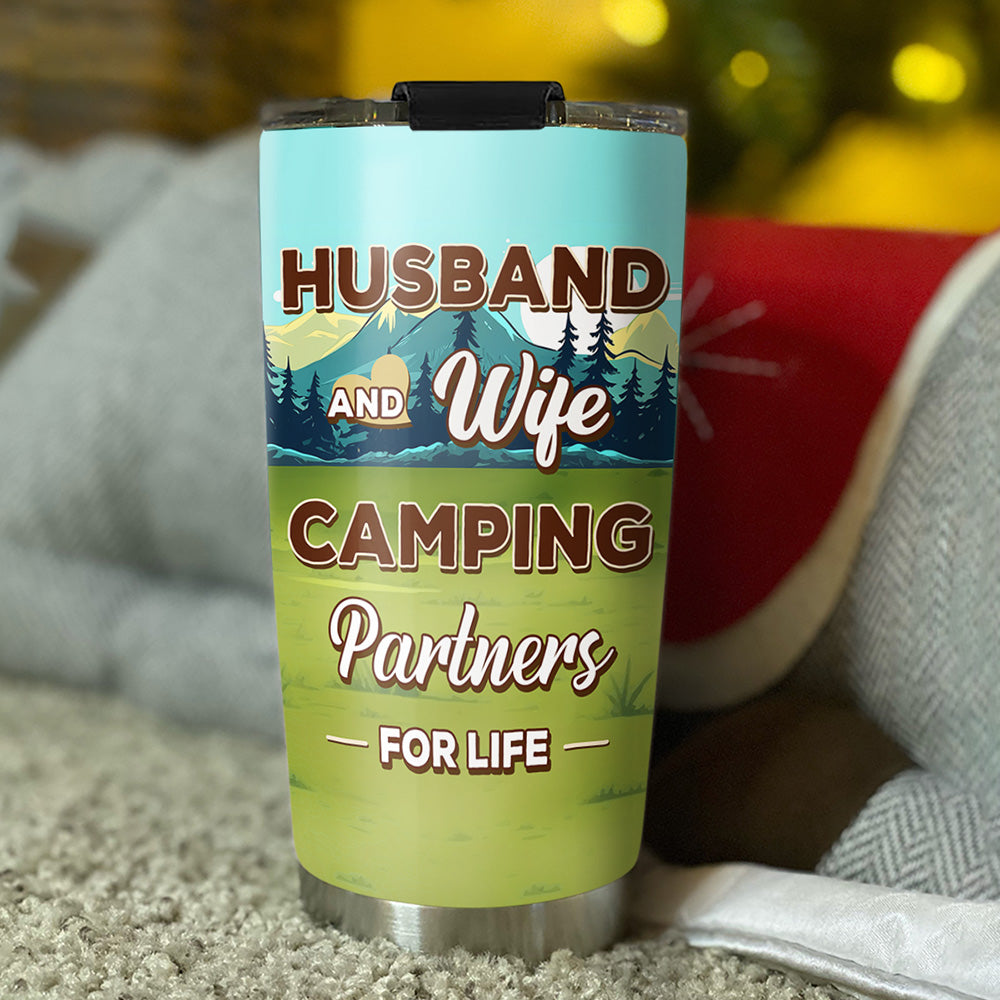 Camping Partners For Life - Personalized Tumbler