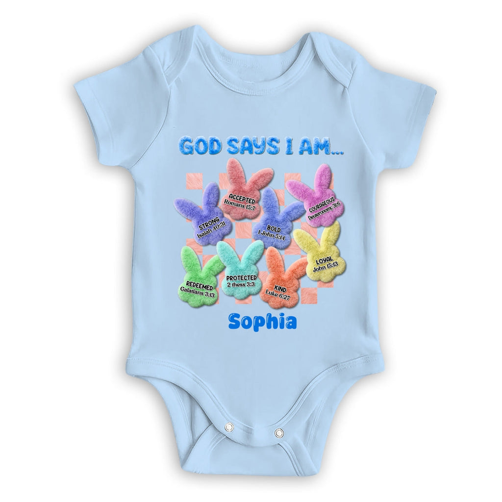 Easter Bible - Personalized Baby Onesie