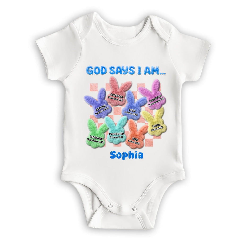 Easter Bible - Personalized Baby Onesie