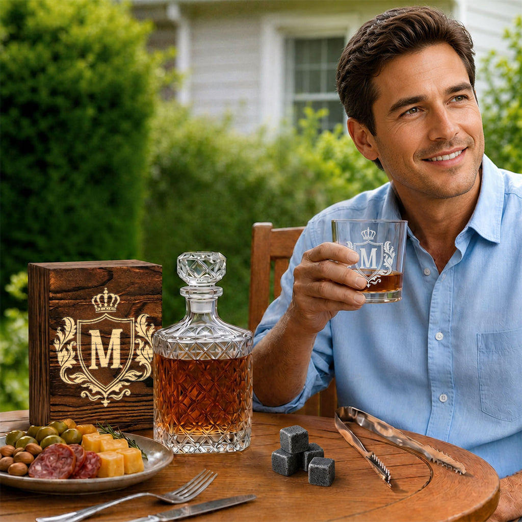 Thanks For All The Orgasms - Personalized Whiskey Glass Set