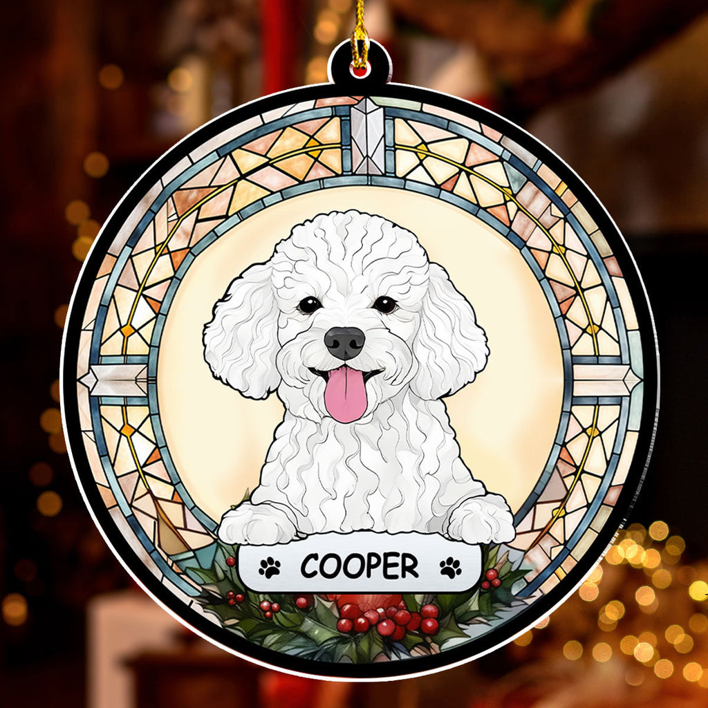 Custom Keepsake Christmas Ornament •  Cheerful Christmas - Personalized Acrylic Ornament