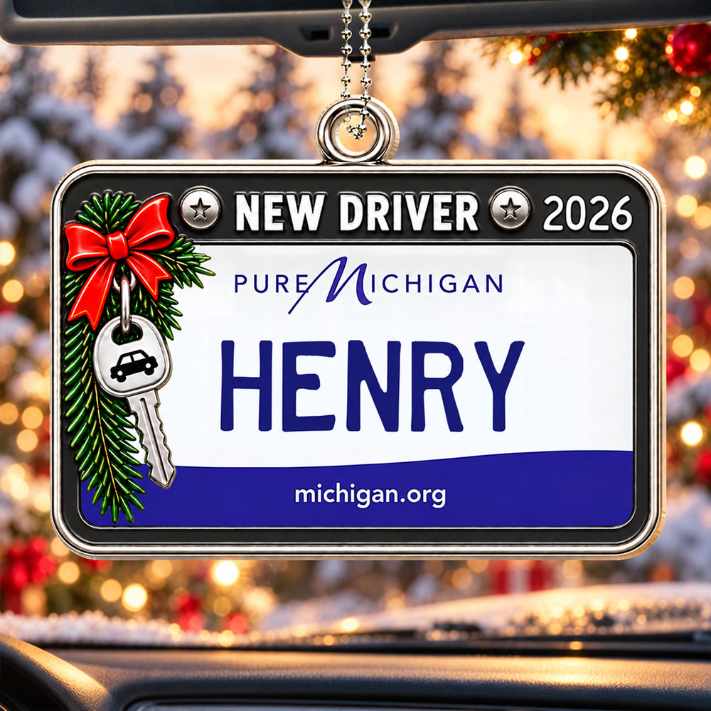 New Driver This Year - Personalized Car Ornament