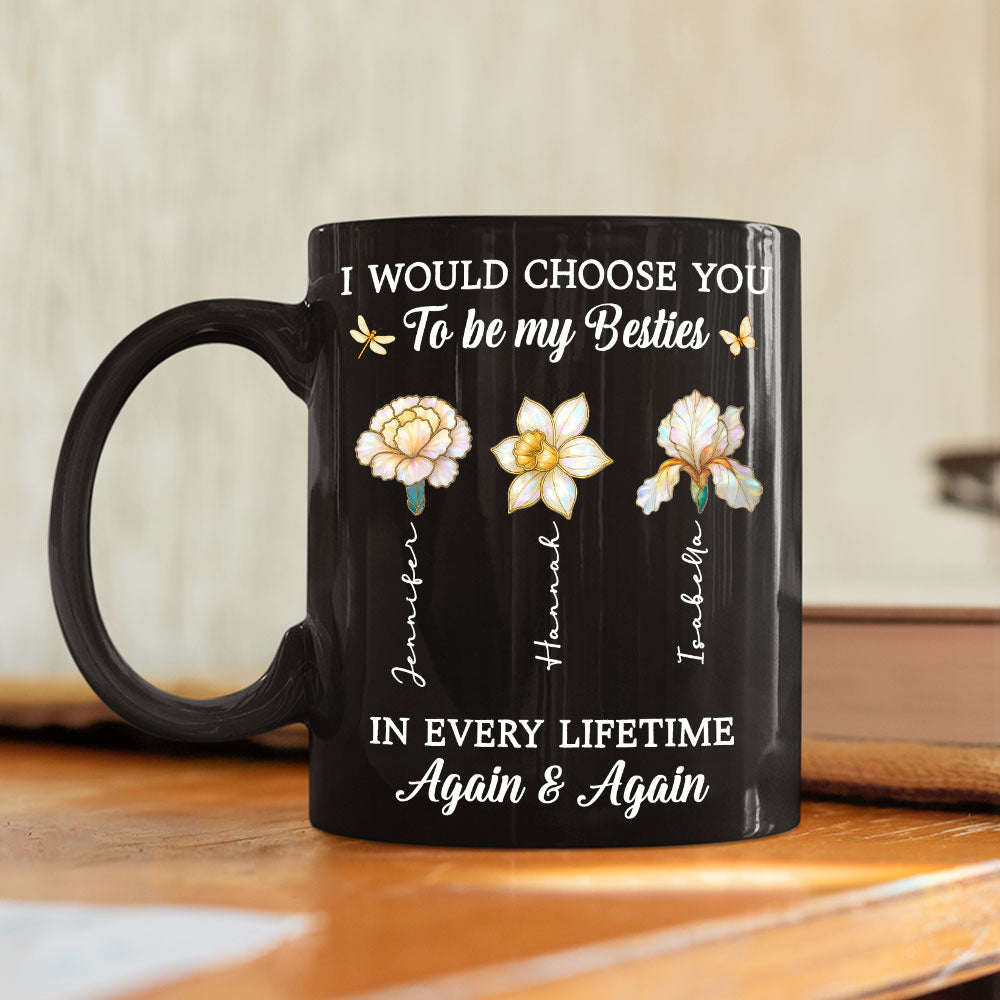 Custom Christmas & Birthday Gift For Sister • Joyful Sister Moments - Personalized Coffee Mug