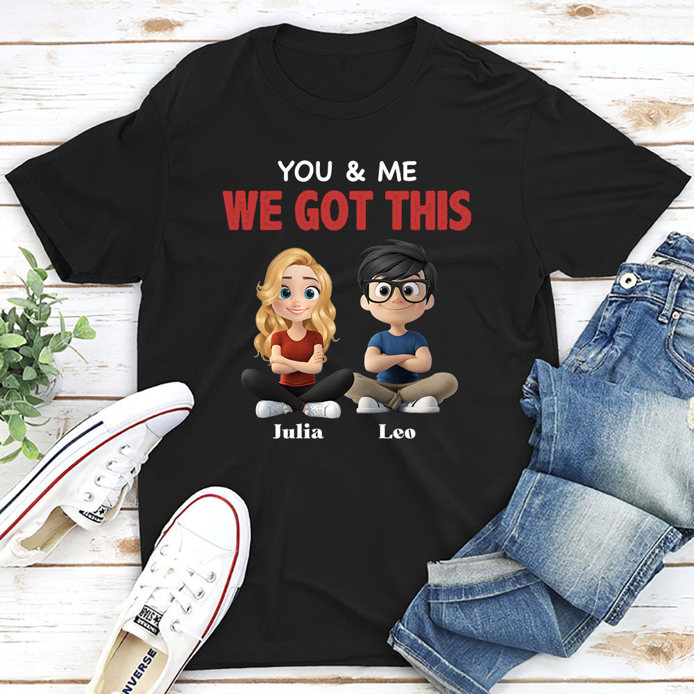 Custom Christmas Anniversary Keepsake Gifts For Husband • You And Me - Personalized Shirt